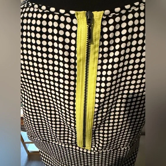 Vince Camuto Black and White Polka Dot Sleeveless Top size XL - Picture 4 of 5